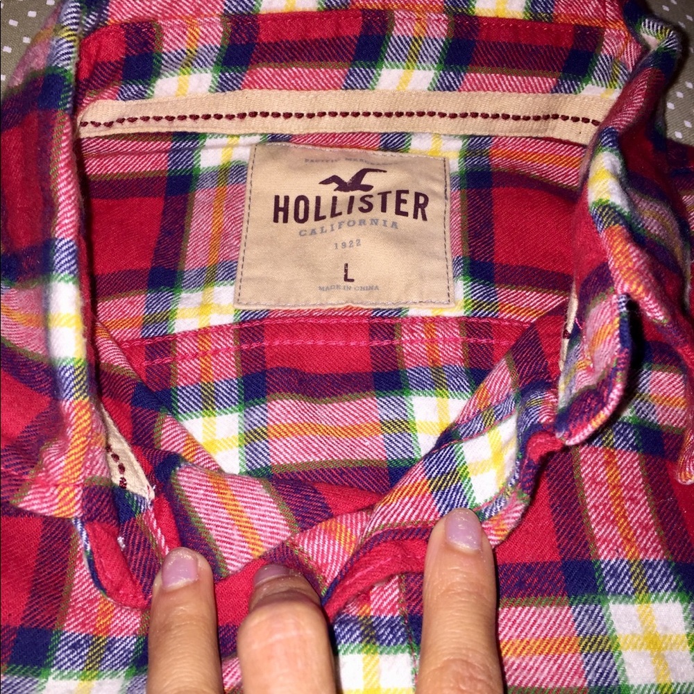 Hollister Large Plaid Shirt View 4